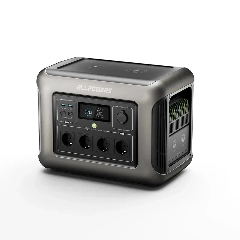 ALLPOWERS R1500 Kaasaskantav Toiteplokk/akupank 1800W 1152Wh LiFeP04 Aku