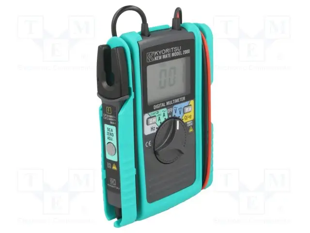 Multimeeter + ampertangid KEW 2000 AC DC