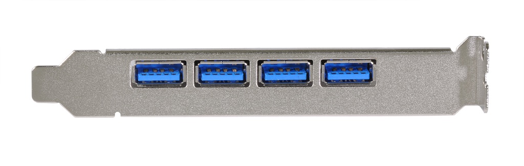 Allegro Type A USB 3.2 5Gbps 4-port PCIe Card
