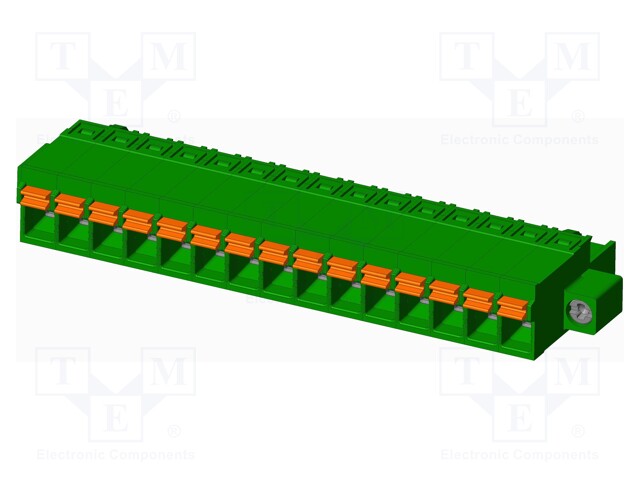 Connector: pluggable terminal block; plug; female; straight; 12A