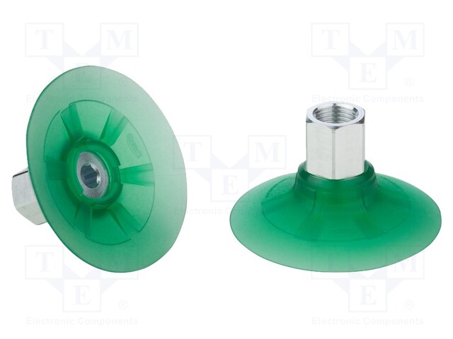 Component: suction cup; Man.series: SPF; Mounting: G1/4-IG; 20.4g