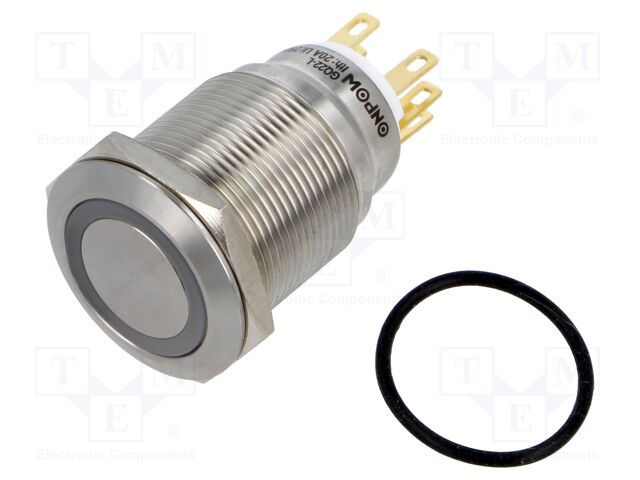 Switch: vandal resistant; Pos: 2; SPDT; 3A/220VAC; 5A/24VDC; IP65