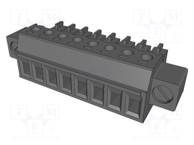 Pluggable terminal block