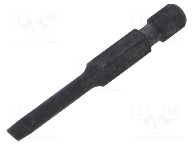 Screwdriver bit; slot; 4,0x0,5mm; Overall len: 50mm