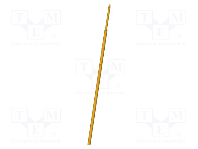 Needle-like test probe; Operational spring compression: 5.5mm