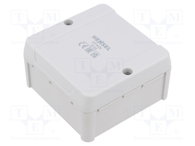 Enclosure: junction box; IP54; grey