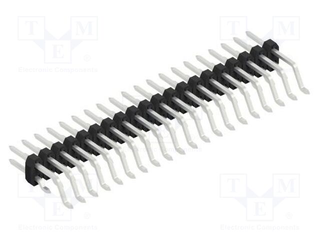 Connector: pin strips; pin header; male; PIN: 40; 2mm; SMT; 2x20