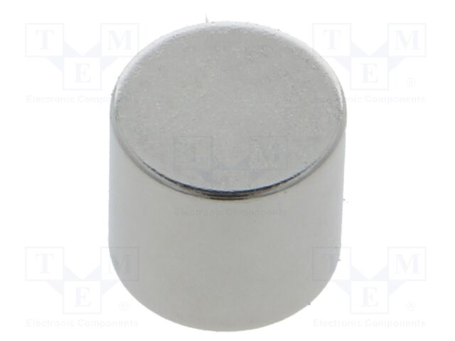 Magnet: permanent; neodymium; 73N; Ø: 13.3mm; H: 12mm