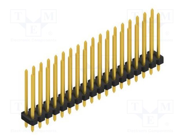 Connector: pin strips; pin header; male; PIN: 36; 2.54mm; THT; 2x18