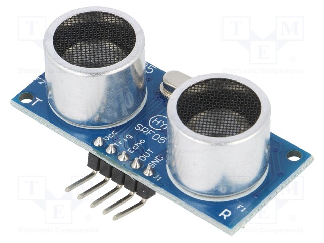 Sensor: distance; ultrasonic; 3.3÷5VDC; Dist.meas.range: 0.03÷4m