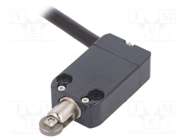 Limit switch; metal roller Ø12mm; NO + NC; 10A; max.250VAC; IP67