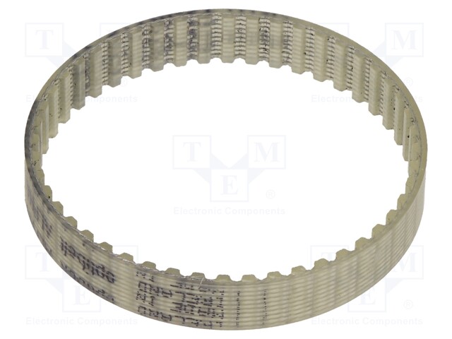 Timing belt; T2.5; W: 6mm; H: 1.3mm; Lw: 120mm; Tooth height: 0.7mm