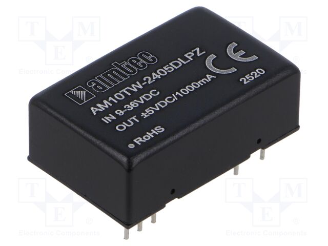 Converter: DC/DC; Protection: short circuit protection SCP