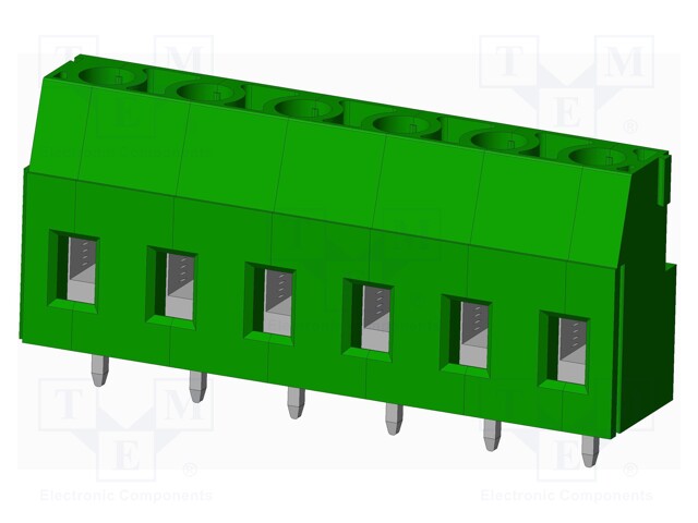 Connector: PCB terminal block; terminal; Plating: tinned; on PCBs