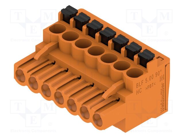 Pluggable terminal block