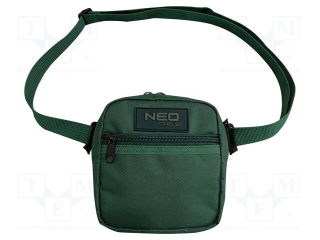 Waist bag; outdoor; green; poliester 600D; 150x140x40mm