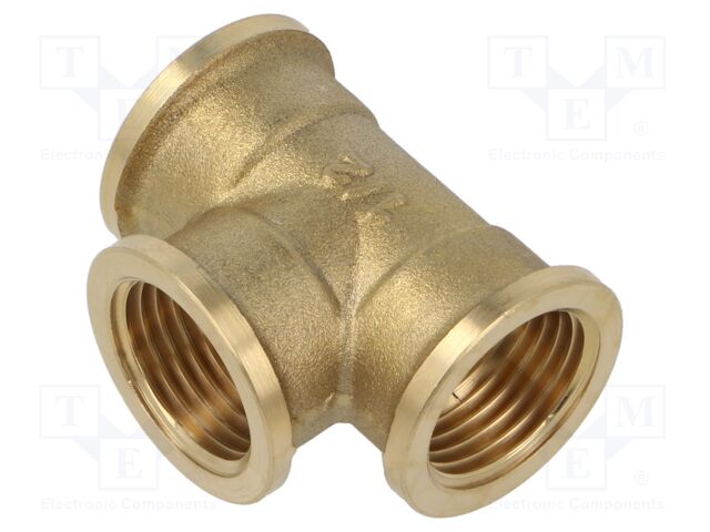 Female-female-female; max.6bar@<90°C,max.16bar@10°C÷30°C; BR