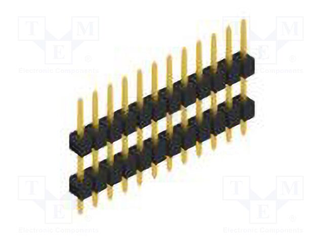 Connector: pin strips; pin header; male; PIN: 12; 2.54mm; THT; 1x12