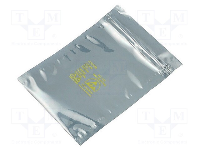 Protection bag; ESD; L: 304mm; W: 203mm; D: 79um; Features: self-seal