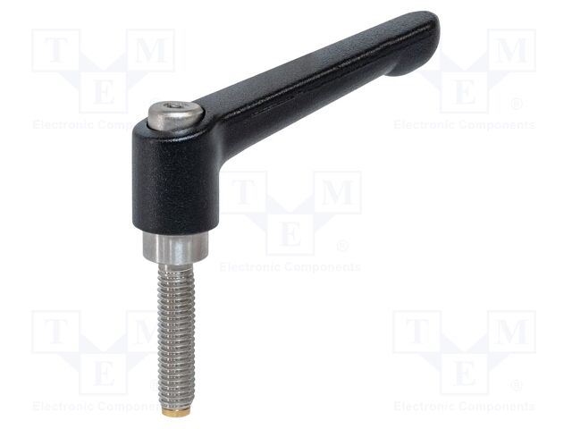 Lever; adjustable; Thread len: 25mm; Lever length: 63mm