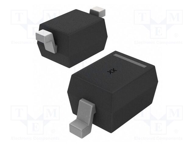 TVS Diode, CDSOD323 Series, Unidirectional, 24 V, 49 V, SOD-323, 2 Pins