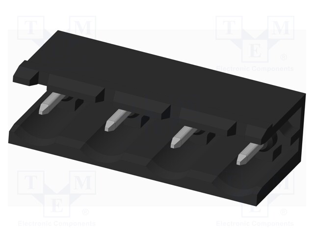 Connector: pluggable terminal block; socket; male; on PCBs