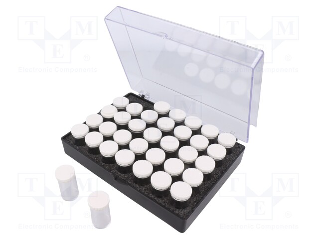 Container: compartment box; 180.5x140.5x50mm; polystyrene