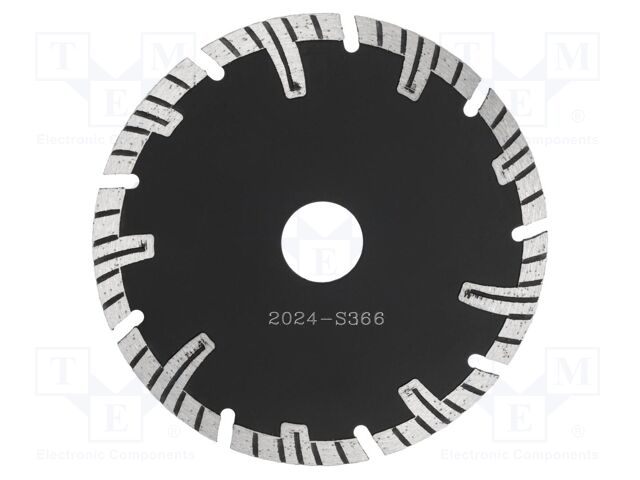 Cutting diamond wheel; Ø: 180mm; Øhole: 22.2mm; concrete; TURBO-T