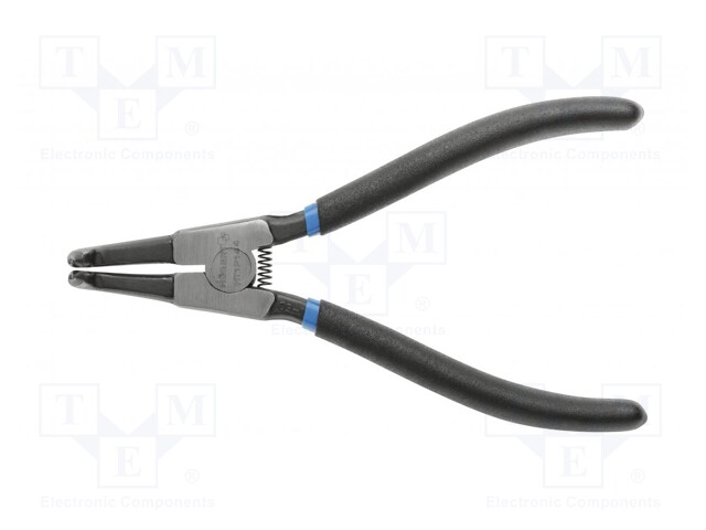 Pliers; for circlip; internal; 19÷60mm; Pliers len: 180mm; angular