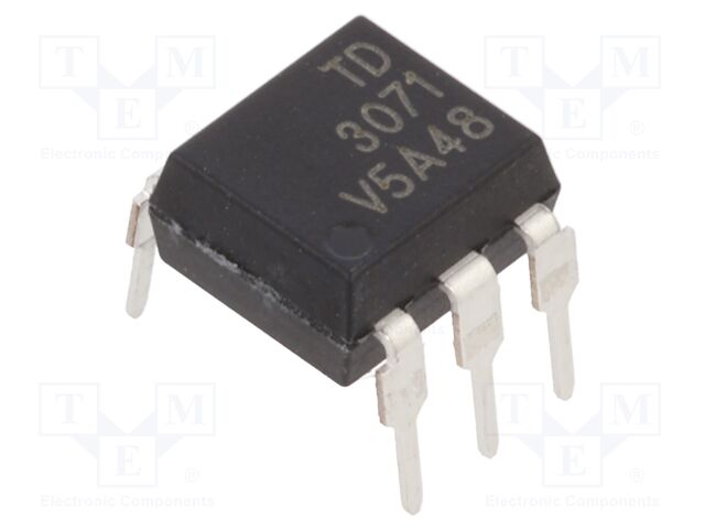 Optotriac; 5kV; triac; DIP6; Colour: black