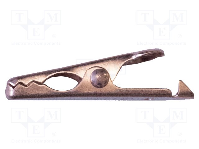 Crocodile clip; 5A; Grip capac: max.4.8mm; Overall len: 28mm