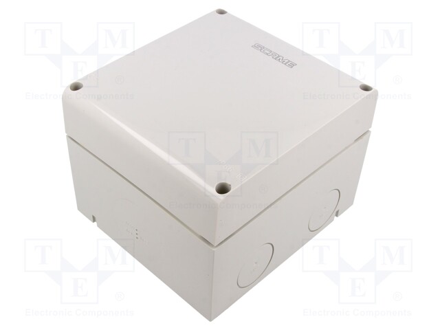 Enclosure: junction box; X: 136mm; Y: 150mm; Z: 105mm; IP66