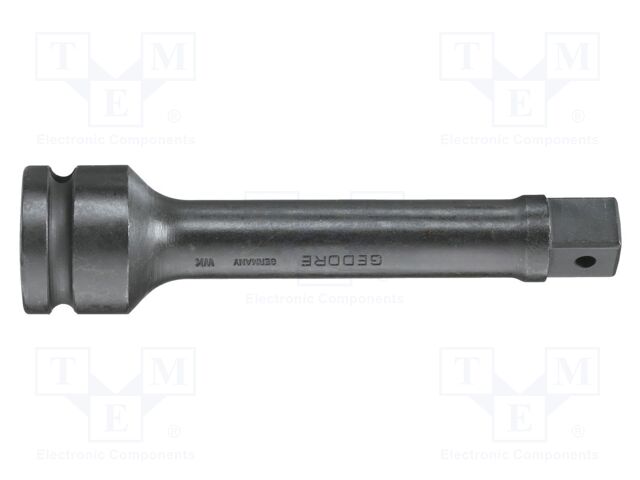 Extension; socket spanner; square; 3/8"; steel; 75mm