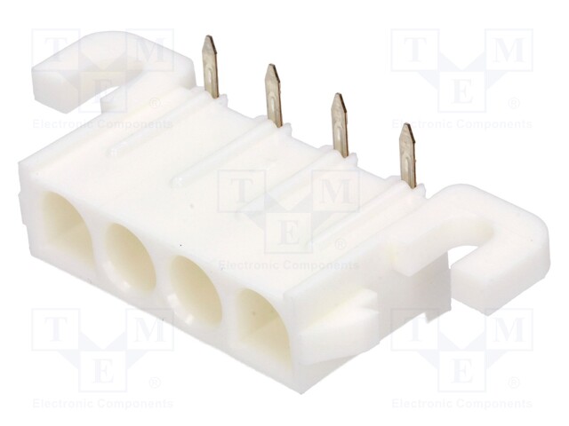 Socket; wire-board; male; Universal MATE-N-LOK; 6.35mm; PIN: 4