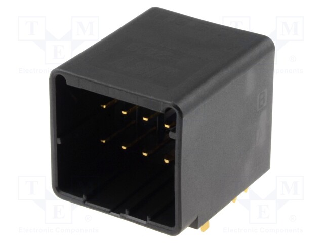 Socket; wire-board; male; J2000; 2.5mm; PIN: 10; THT; 250V; 4.6A