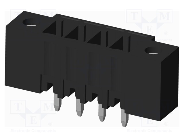 Connector: pluggable terminal block; socket; male; on PCBs