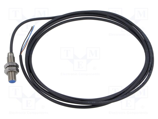 Sensor: inductive; Output conf: PNP / NO; 0÷2mm; 10÷30VDC; M8; IP68