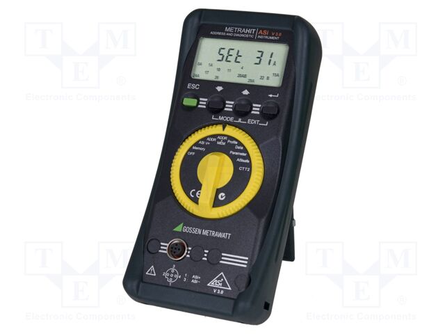 AS-i network tester; VDC: 2÷35V; 0A÷150mA