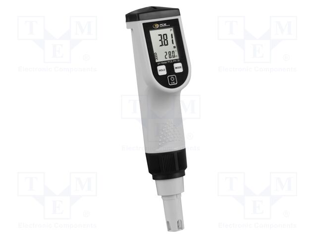 Meter: water analyzer; LCD; 0÷90°C; Accur: ±0.2°C; Dim: 195x36x40mm