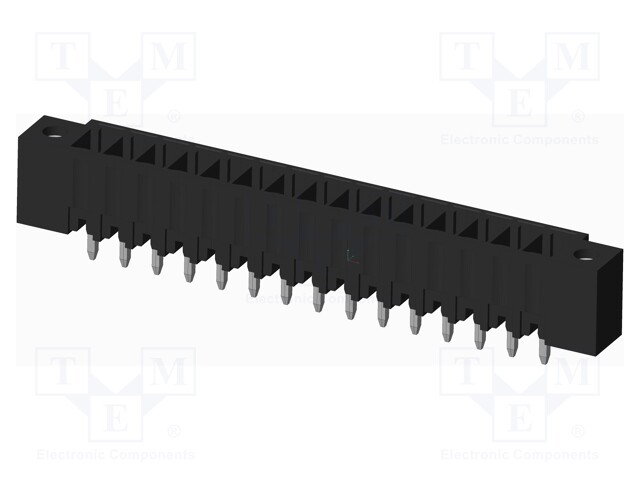 Connector: pluggable terminal block; socket; male; on PCBs