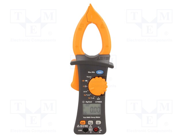 AC digital clamp meter; LCD (6000),with a backlit; VDC: 60/600V