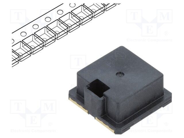 Sound transducer: piezo signaller; without built-in generator