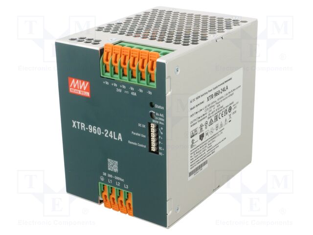 Power supply: switching; for DIN rail mounting; OUT: 1; XTR-960
