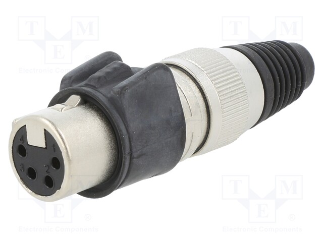 CABLE CON. FEM.4POLE HEAVY DUTY
