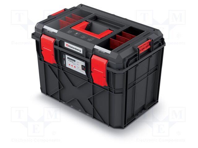 Toolbox; 546x380x407mm; polymer; X BLOCK LOG; IP55