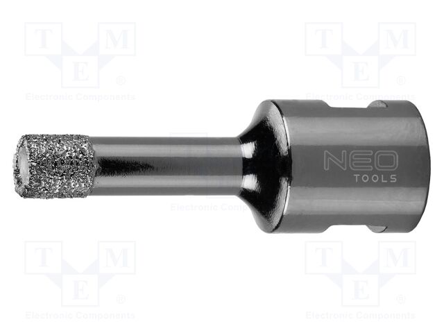 Diamond hole saw; Ø: 10mm; glaze,ceramic tile; Thread: M14