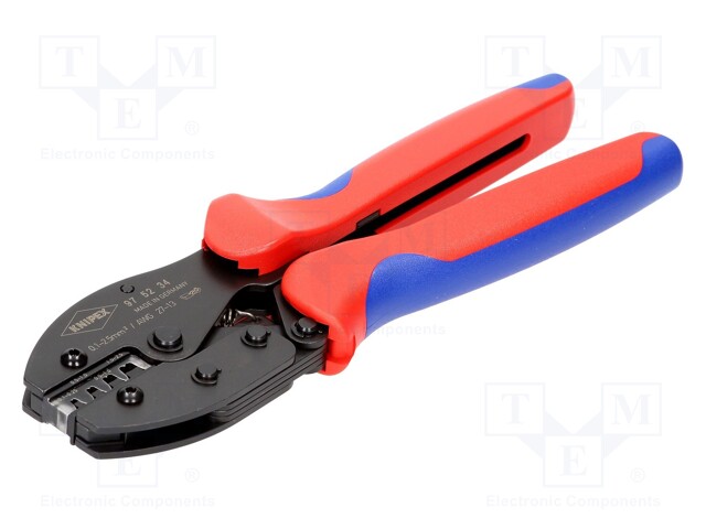 Tool: for crimping; non-insulated terminals; 0.1÷2.5mm2