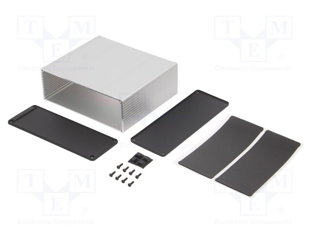 Enclosure: with panel; 1457U; X: 160mm; Y: 191mm; Z: 68mm; aluminium