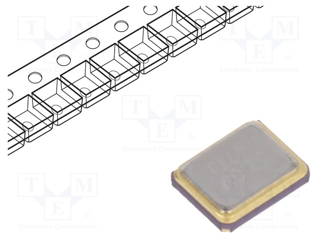 Resonator: quartz; 32MHz; ±50ppm; 18pF; SMD; 2.5x2x0.6mm