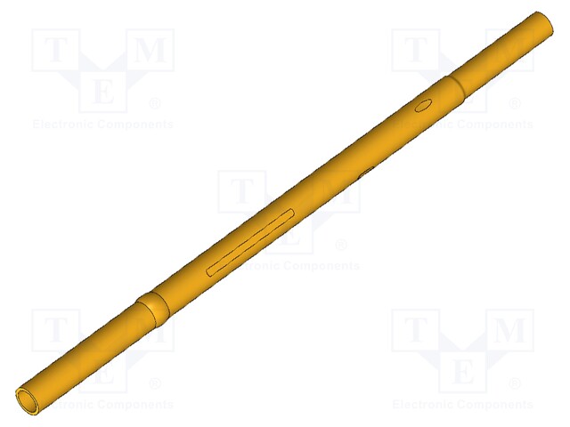 Test probe socket; Contact plating: gold-plated; KS-075; 30mm